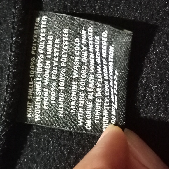 FILA Women's Black Quilted Vest - Picture 5 of 5